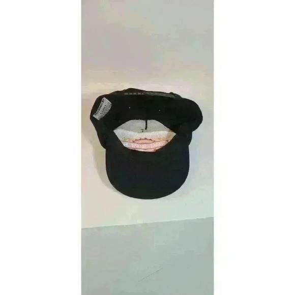 1999 BIKE WEEK BIKER MYRTLE BEACH BALL CAP SNAPBACK BLACK VINTAGE Motorcycle - Picture 9 of 13